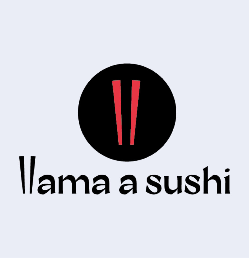 logo llama a sushi